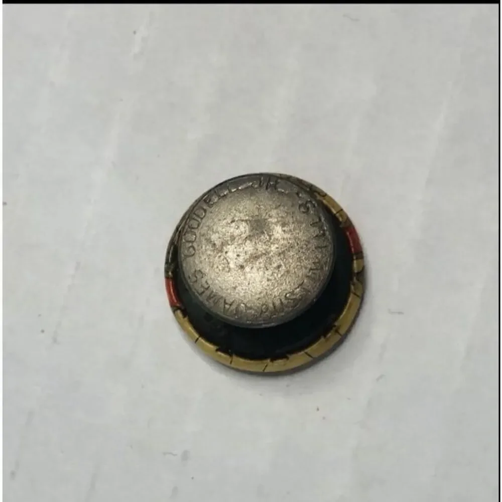 c1890‎ KNIGHTS OF THE MACCABEES KOTM insert metal lapel pin fraternal original